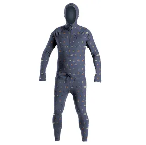 Airblaster Classic Ninja Suit 2024 Snowboard Base Layer - Navy Camp