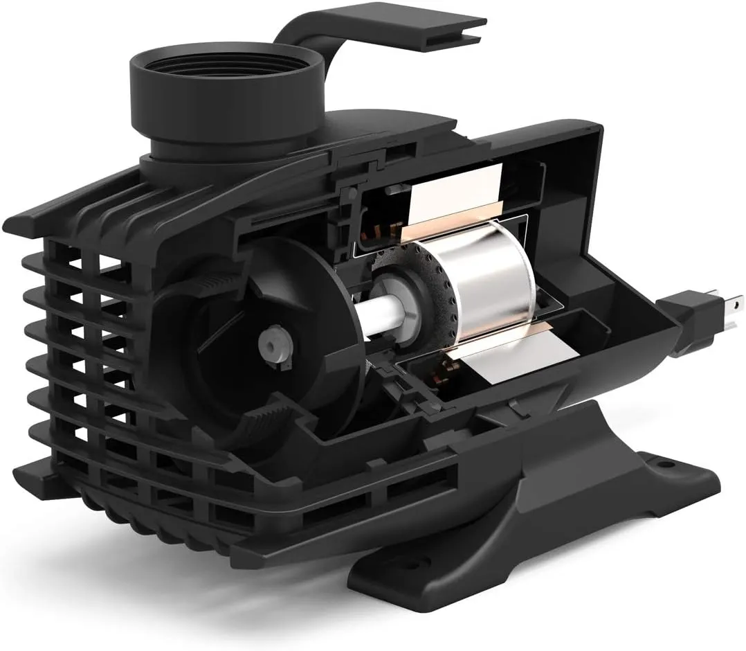 Atlantic Water Gardens TT3000 Energy Efficient Pond & Waterfall Pump, Black 3000 GPH