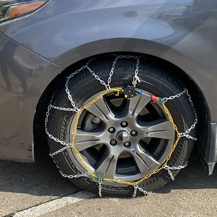 Automatic Tightening Snow Chains For Tesla Model Y Model 3 2017-2024