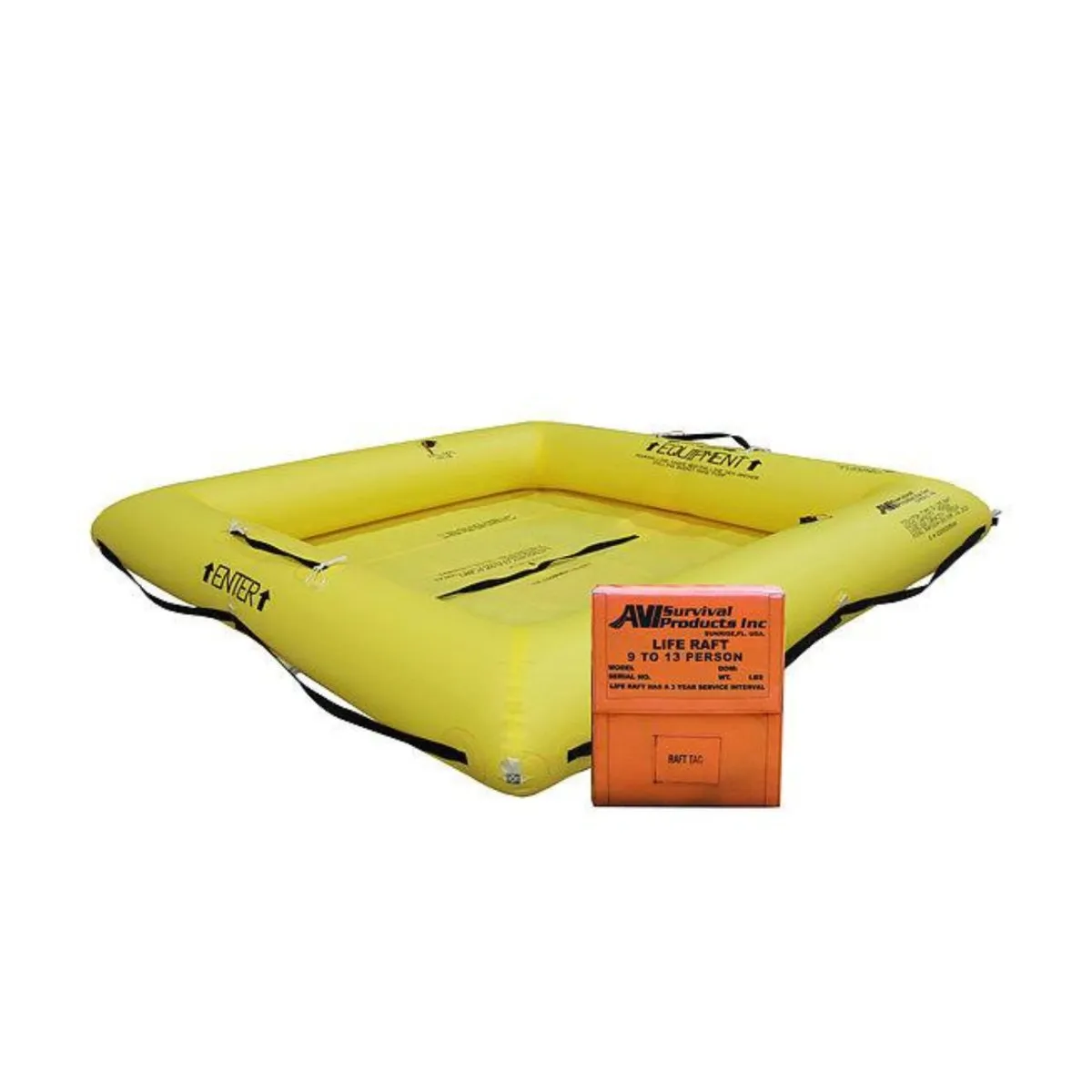 AVI Survival Aviation Life Raft 9 Person - NON TSO