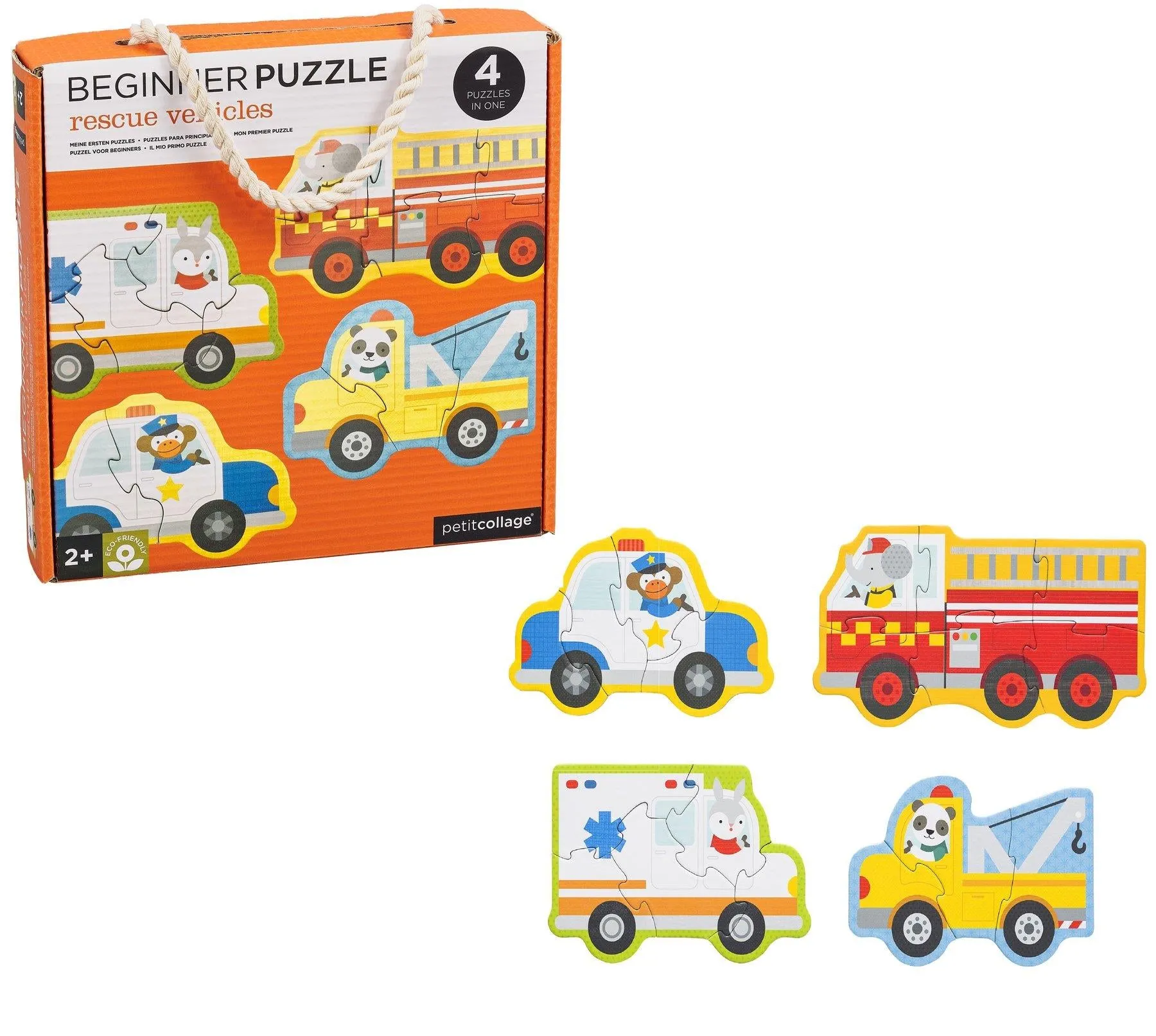 Beginner Puzzle (Rescue Vehicles)
