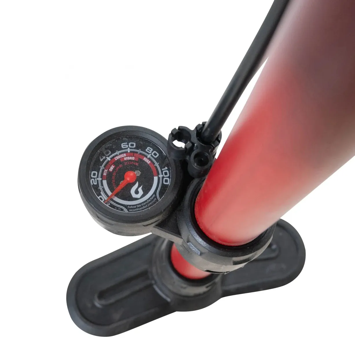 Blackburn Air Tower 3 Bicycle Floor Pump with Mid Gauge