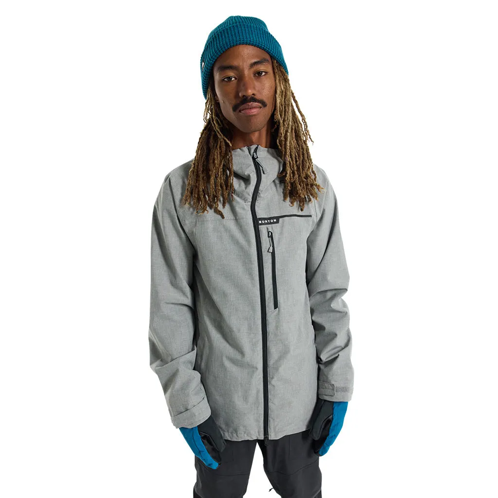 Burton 2024 Lodgepole Jacket - Sharkskin