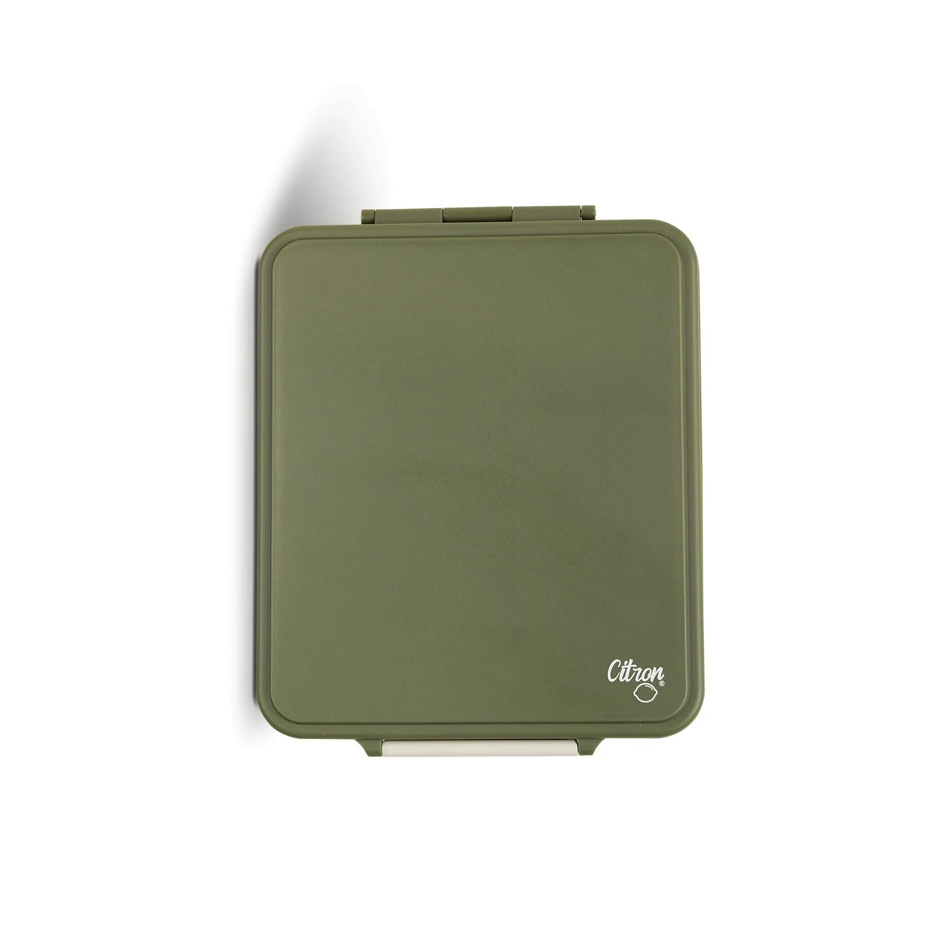 Citron Grand Lunchbox with Insulated Food Jar and Saucer - Olive Green