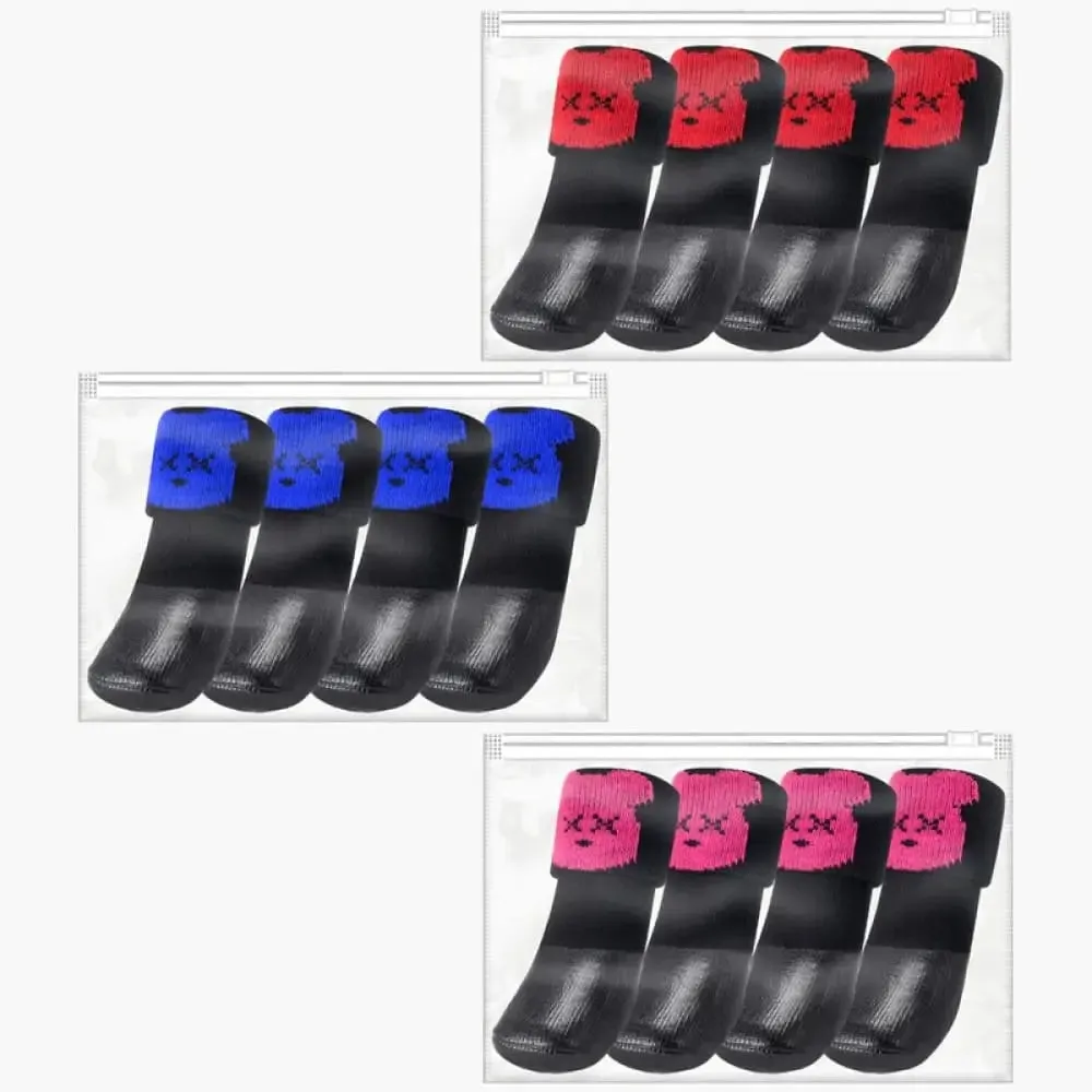 Comfortable Soft Waterproof Anti Slip Breathable Adjustable Paw Protector Dog Shoes