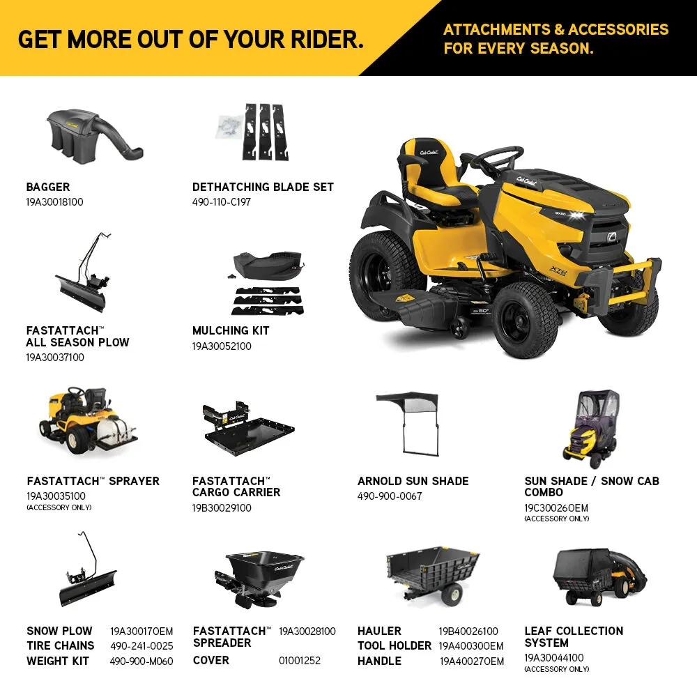 Cub Cadet XT2 SLX50 50" Residential Riding Mower (13A5A2TLA10)