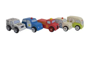 Discoveroo Emergency Car Set (Pack of 5)