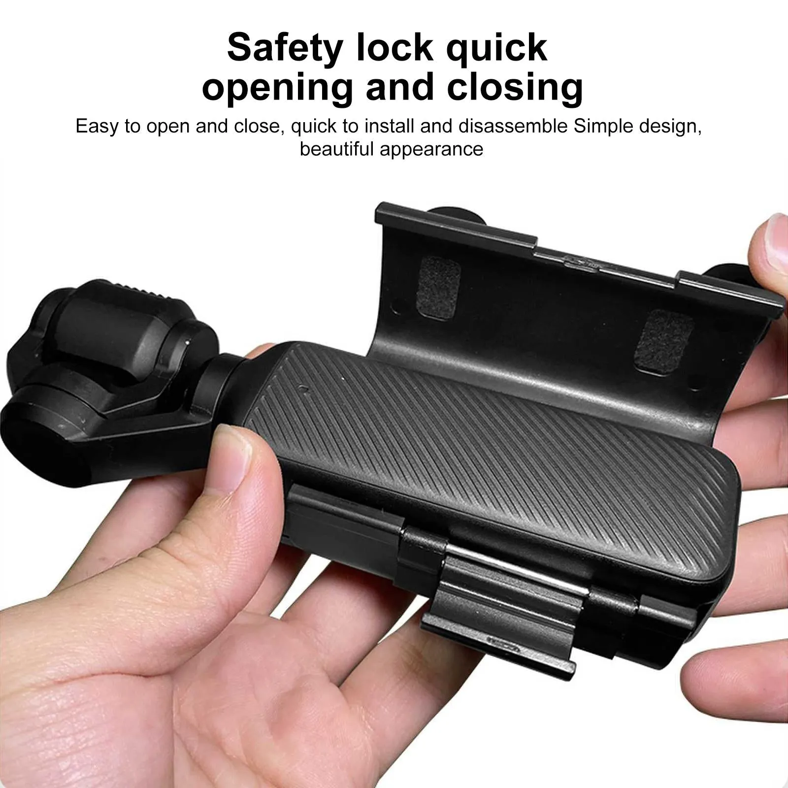 Expansion Frame For Dji Osmo Pocket Cold Shoe Adapter Black