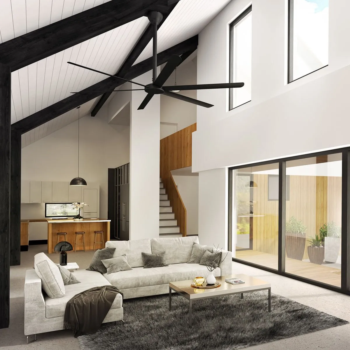 Maxx Air Indoor 6-Speed HVLS Ceiling Fan