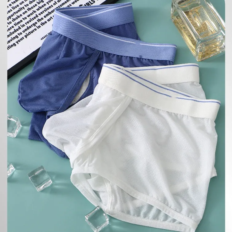Men's Breathable Moisture-Wicking Boxer Briefs