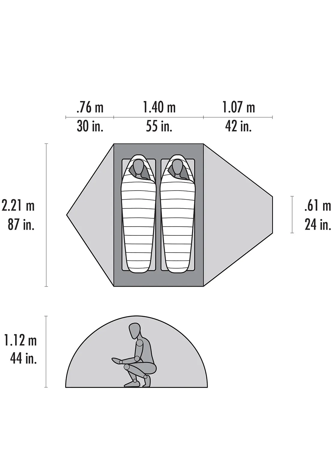 MSR Remote 2 Two-Person Four Season Mountaineering Tent