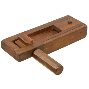 Original Australian WWI 42nd Infantry Battalion Marked Air Raid Alarm Wood Gas Rattle