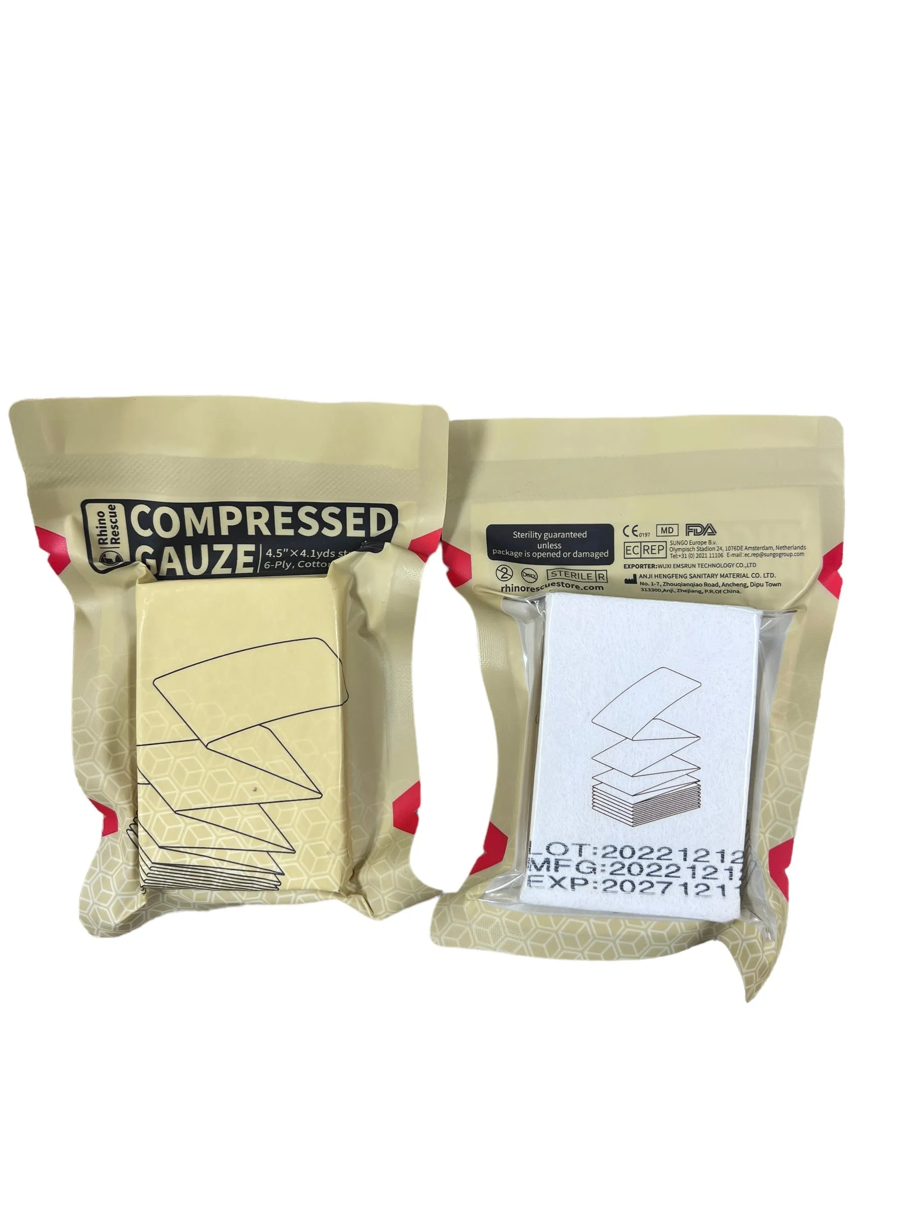 RHINO Sterile Compressed Gauze