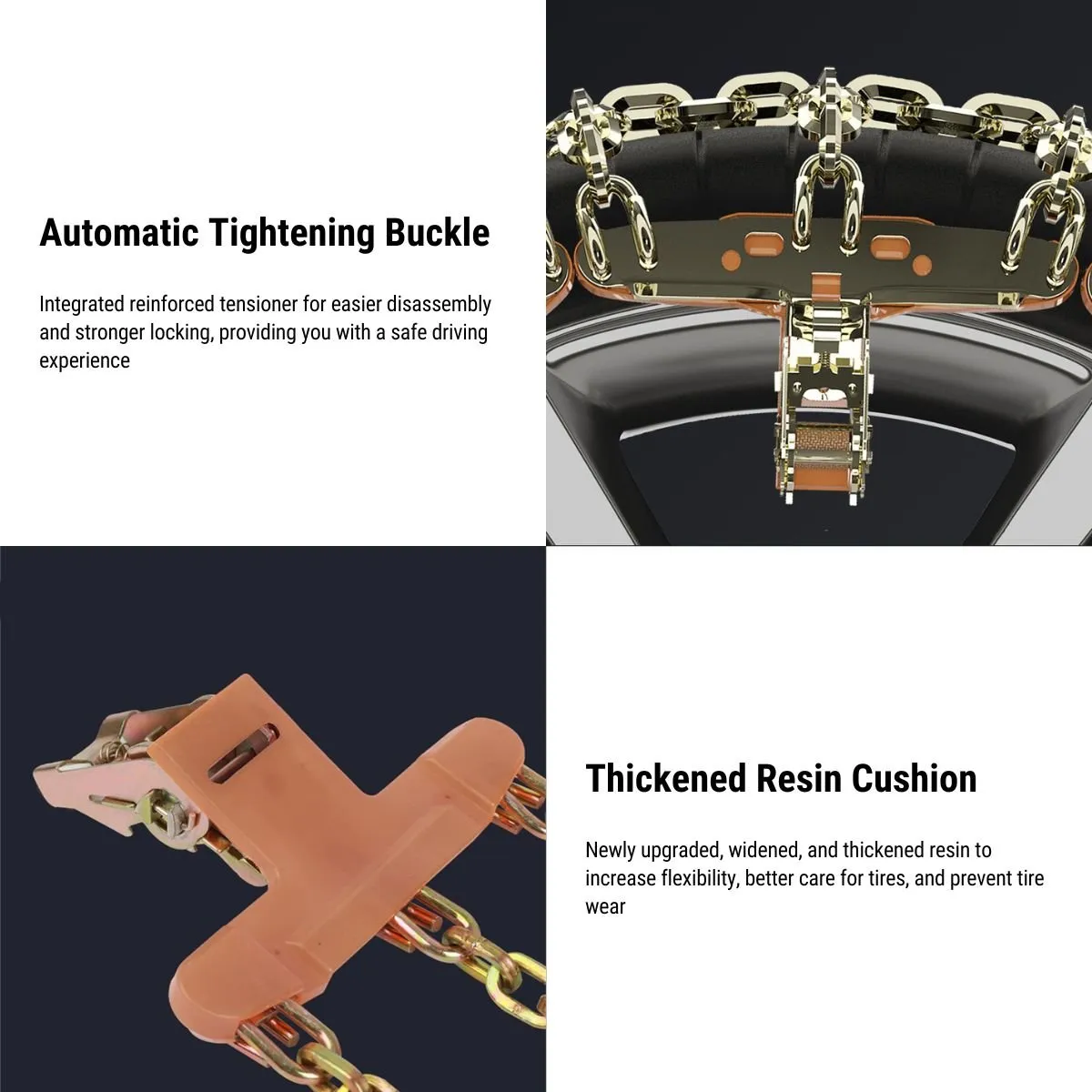 Snow Chains For Tesla Model 3/Y/X/S