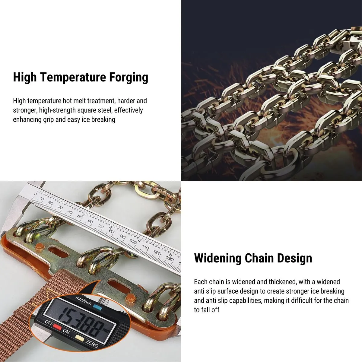 Snow Chains For Tesla Model 3/Y/X/S