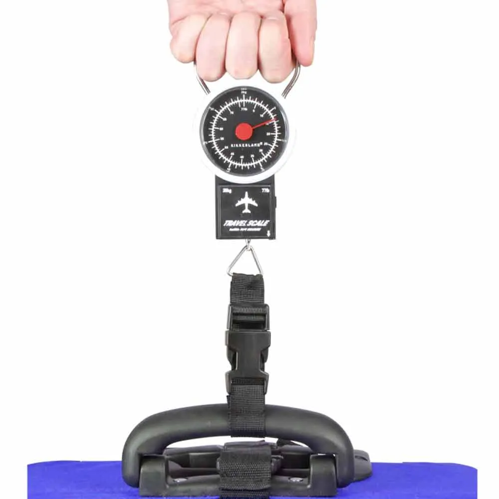 Travel Luggage Scale Suitcase Weight Hand Held Portable Hanging Hook 77 Lbs