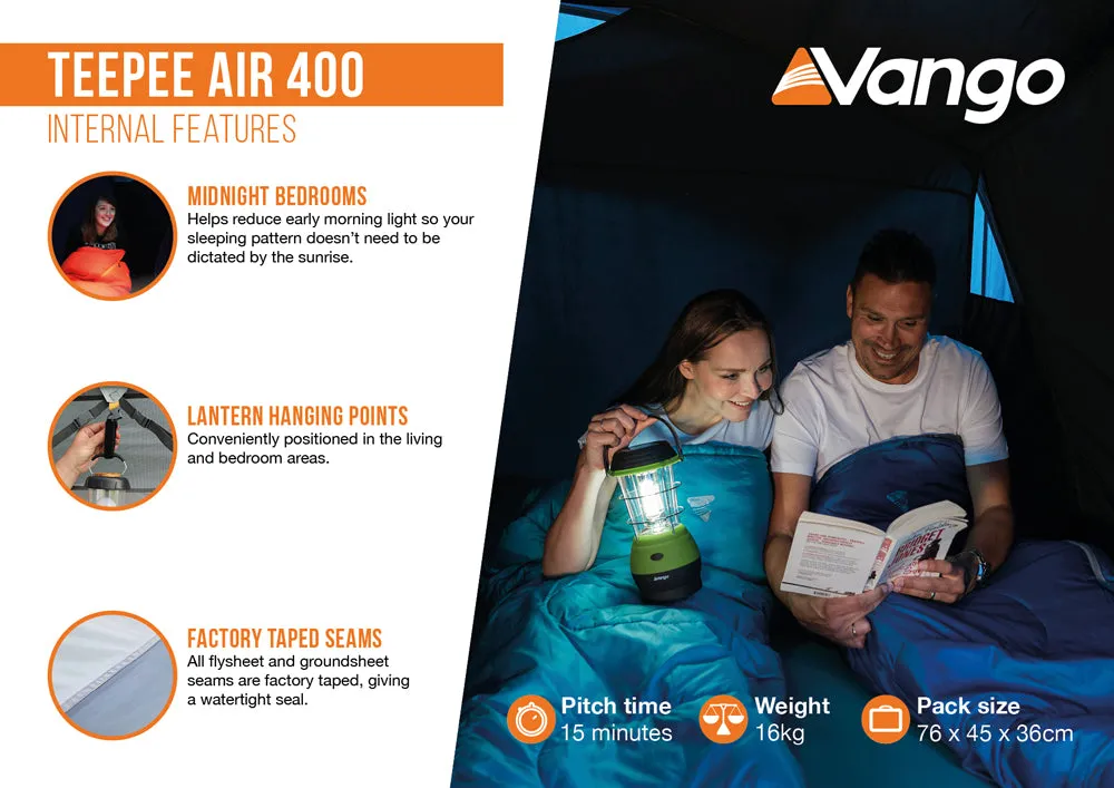 Vango Teepee Air 400 Tent