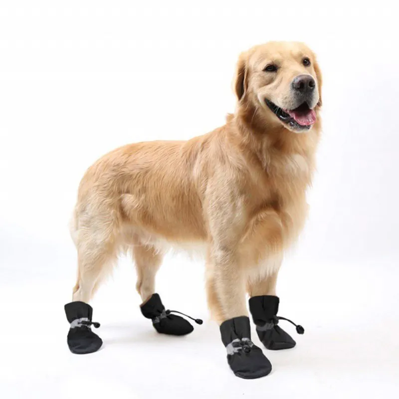 Waterproof Anti-slip Pet Booties 4pcs/set