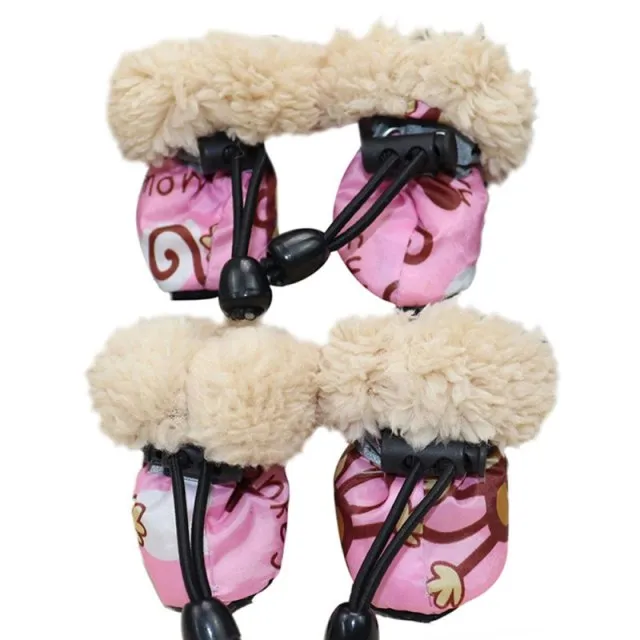 Waterproof Anti-slip Pet Booties 4pcs/set
