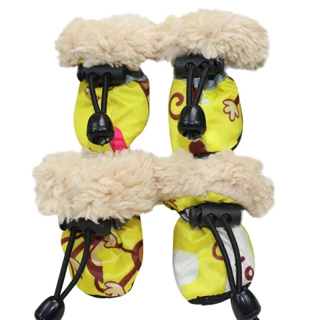 Waterproof Anti-slip Pet Booties 4pcs/set