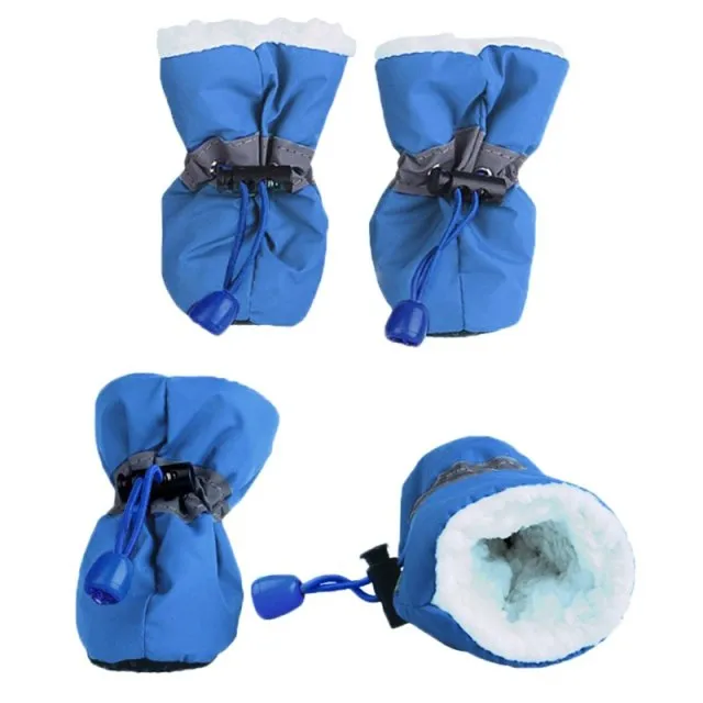 Waterproof Anti-slip Pet Booties 4pcs/set