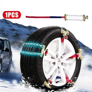Wheel Chain Wear-resistant Easy Installation Manganese Steel Car Tire Anti-skid Chain for Truck Automobiles Accessories