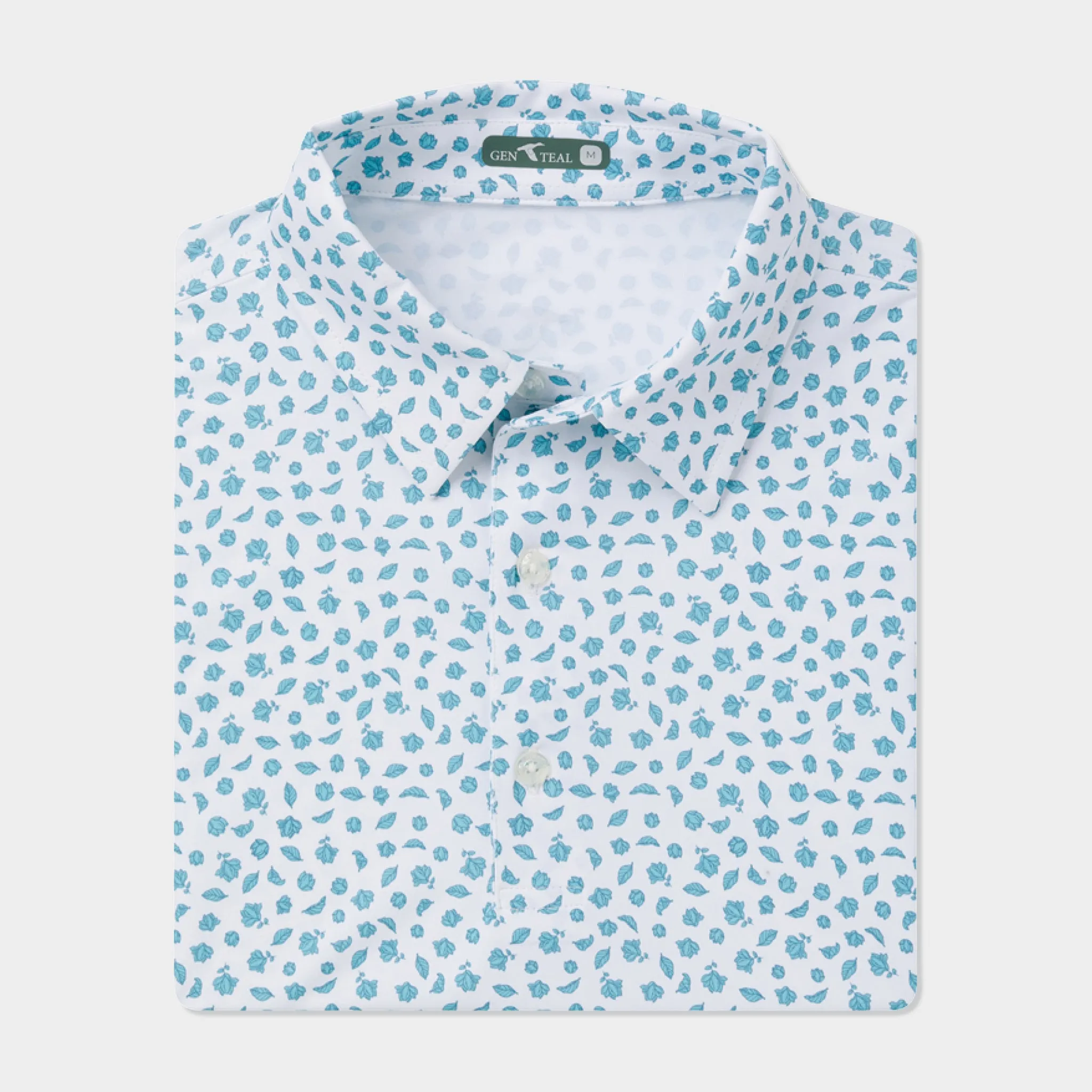 White Magnolia brrrº Performance Polo