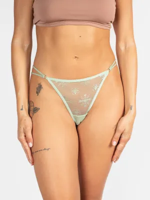 Winter Mint Thong